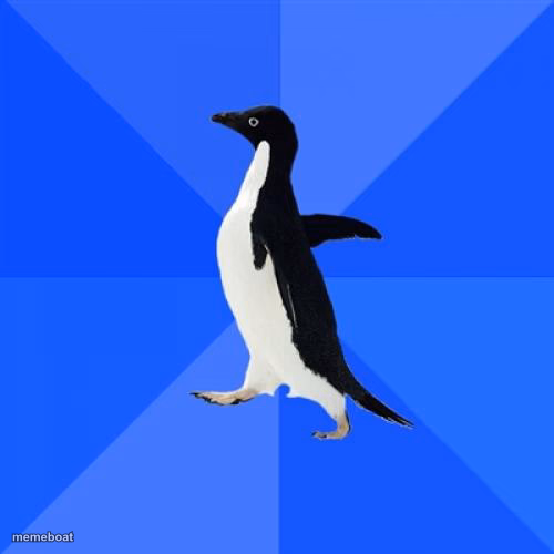 Socially Awkward Penguin - meme generator image preview