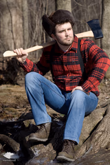 Solemn Lumberjack