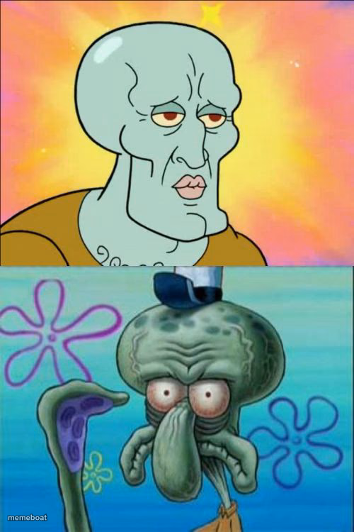 Squidward - meme generator image preview