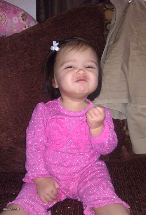 Success Kid Girl - meme generator image preview