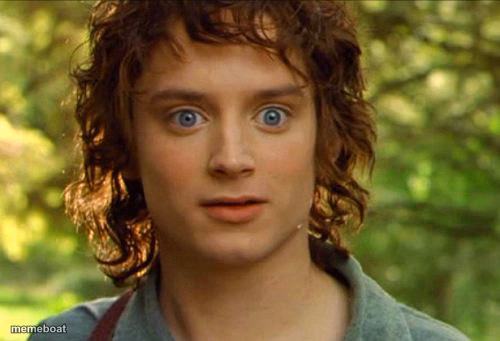 Surpised Frodo - meme generator image preview