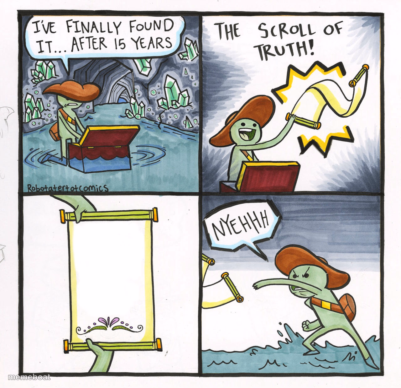 The Scroll Of Truth - meme generator image preview