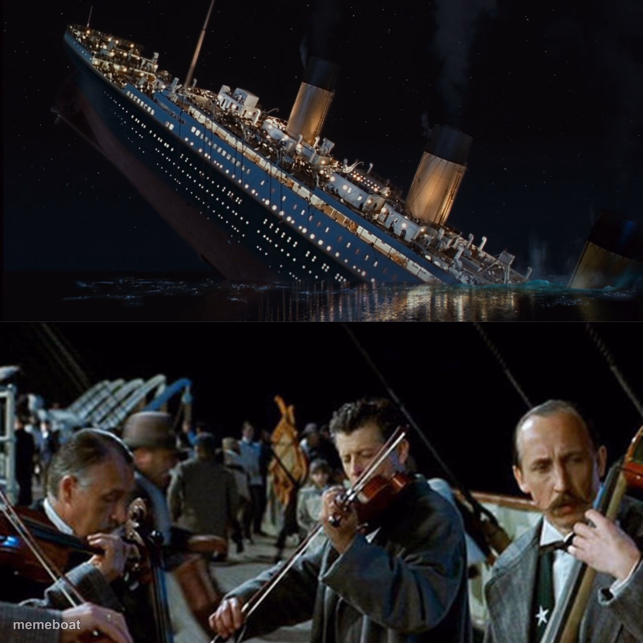 Titanic band - meme generator image preview