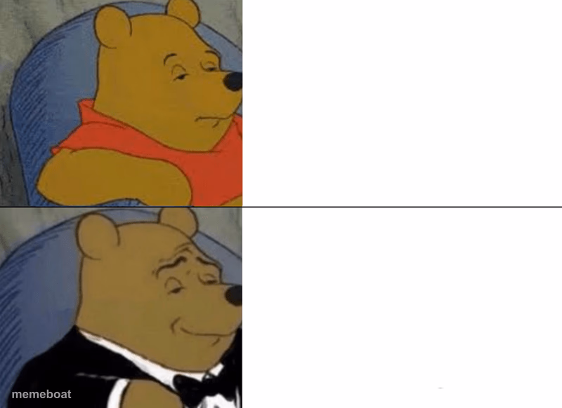 Tuxedo Winnie The Pooh - meme generator image preview