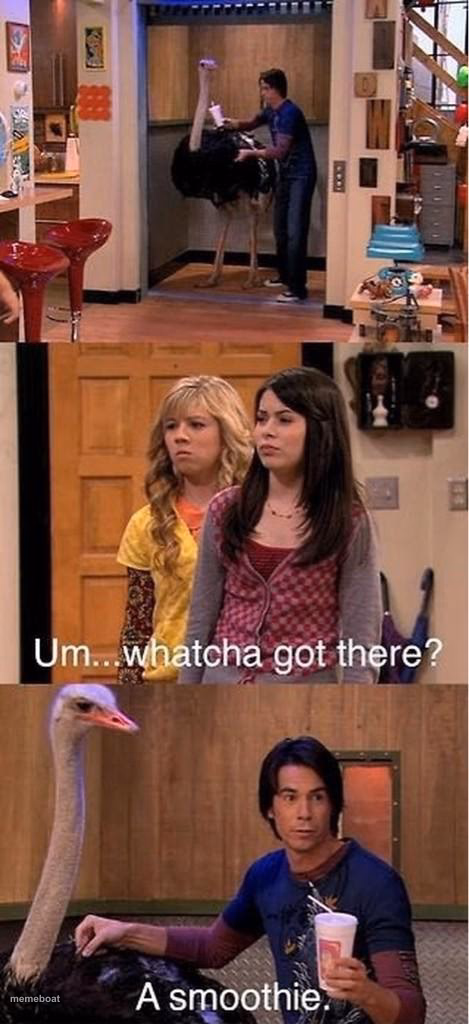Um... watcha got there? A smoothie - meme generator image preview
