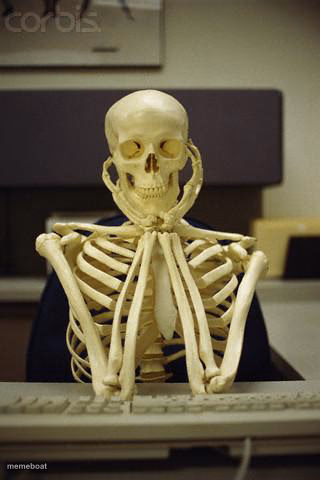 Waiting Skeleton - meme generator image preview