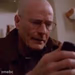 Walter White looking at phone