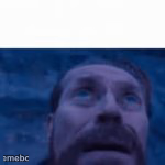William Dafoe looking up - meme generator image preview