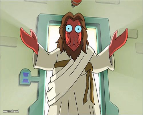 Zoidberg Jesus - meme generator image preview