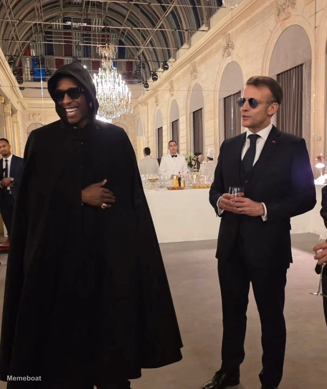 A AP Rocky Emmanuel Macron - meme generator image preview