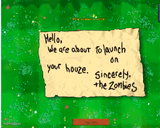 A little note from the zombies