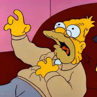 Abraham Simpson Sweat