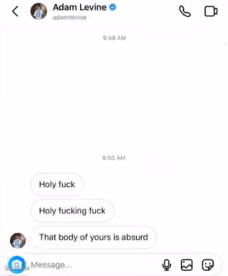 Adam Levine "That Body of Yours Is Absurd"