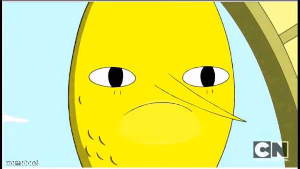 Adventure Time-Earl of Lemongrab - meme generator image preview
