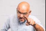 Angry Pointing Man
