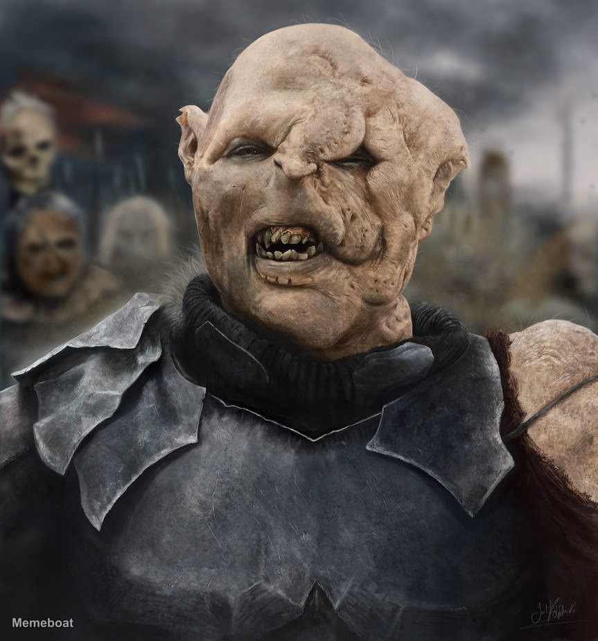 Age of the orc - meme generator image preview