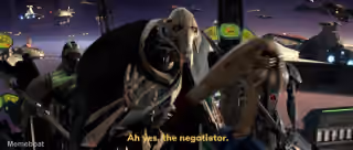 Ah Yes, the Negotiator