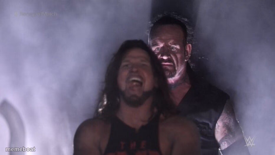 AJ Styles & Undertaker - meme generator image preview
