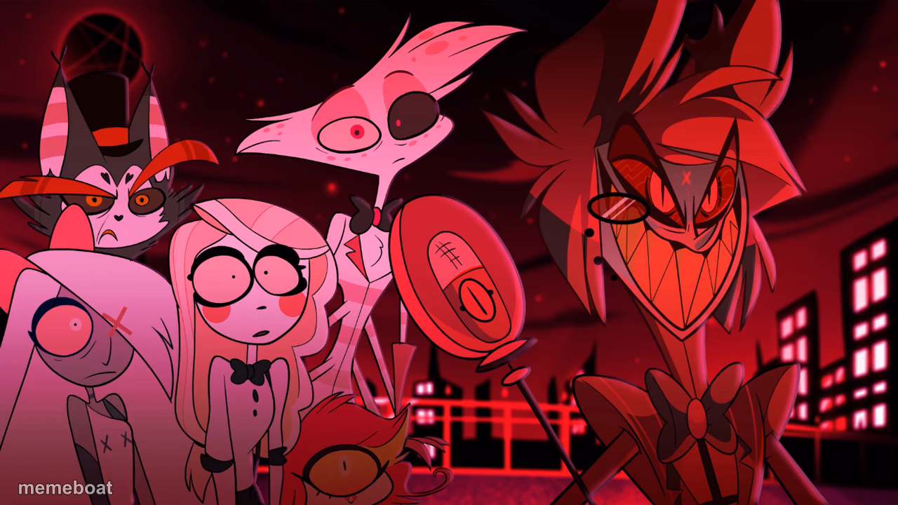 Alastor Hazbin Hotel - meme generator image preview