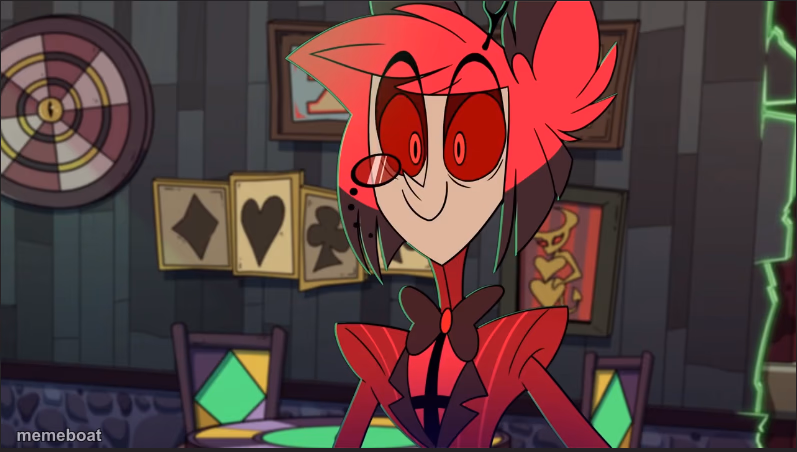 Alastor Maybe - meme generator image preview