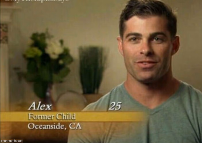 Alex Former child - meme generator image preview