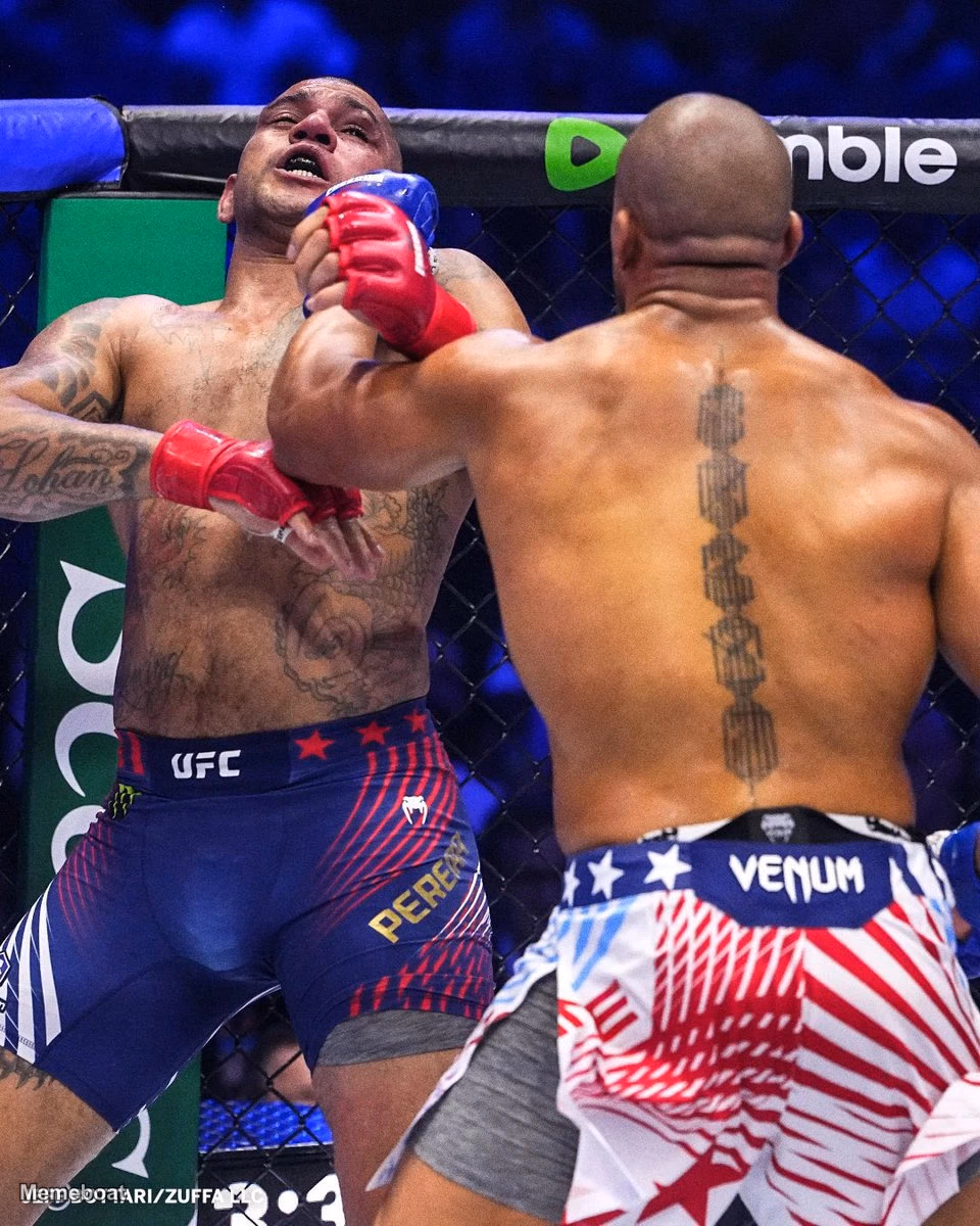 Alex Pereira Knew He Fucked Up - meme generator image preview
