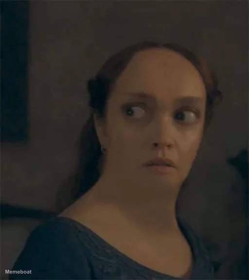 Alicent Hightower Side Eye - 'House of the Dragon' - meme generator image preview