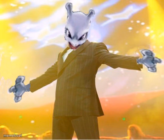 Mewtwo Suit Guy - meme generator image preview