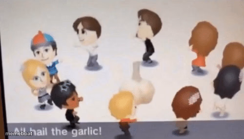 All Hail The Garlic! - meme generator image preview