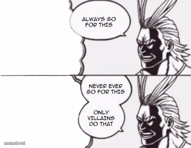 All might - meme generator image preview