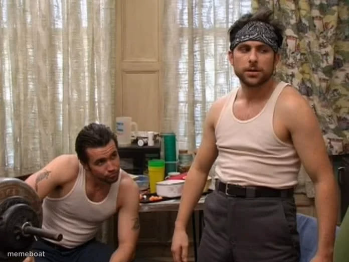Always Sunny IASIP Vatos Gangsta - meme generator image preview