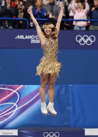 Alysa Liu's Gold Medal Celebration 2026 Winter Olympics
