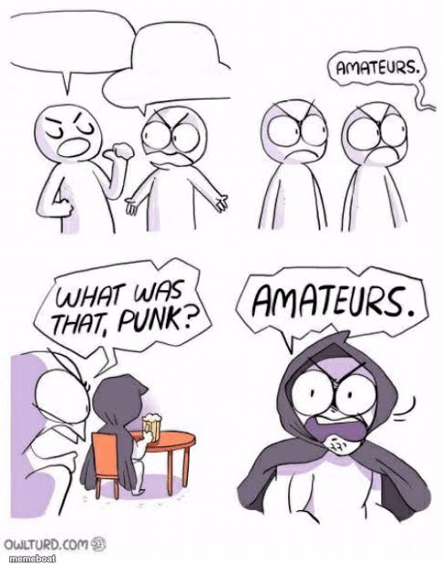 Amateurs Blank Template - meme generator image preview