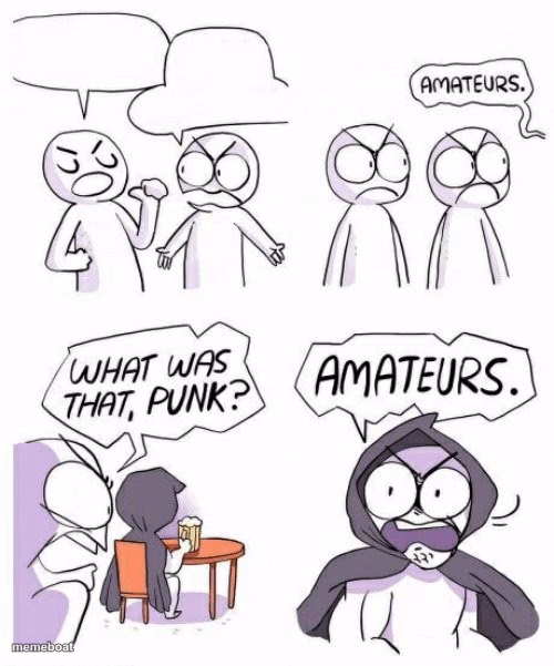 amateurs comic meme - meme generator image preview
