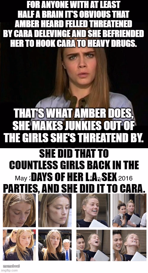 Amber the junkie maker - meme generator image preview