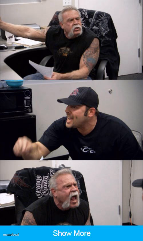 American Chopper Fake Out - meme generator image preview
