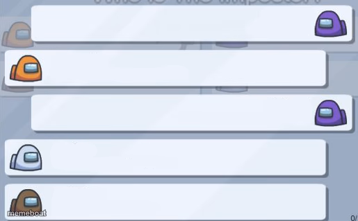 among us chat - meme generator image preview