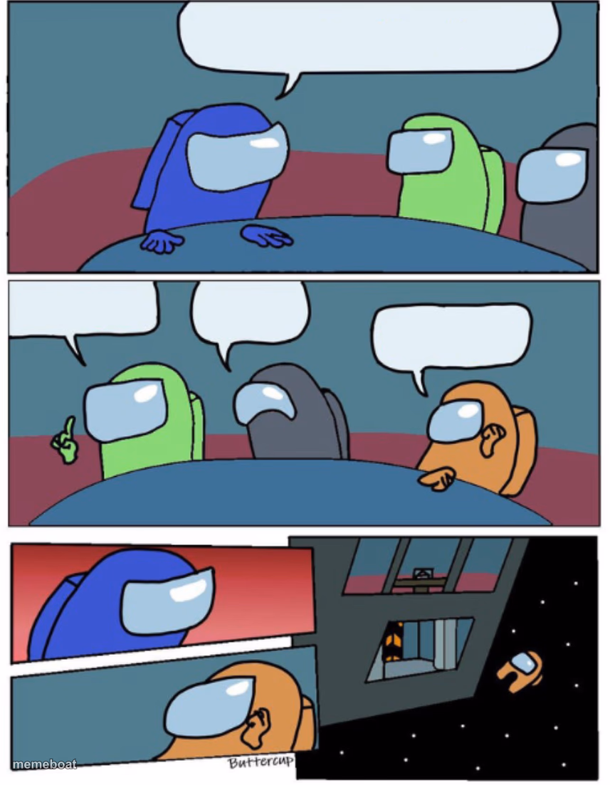 Among Us Airlock Confession - meme generator image preview