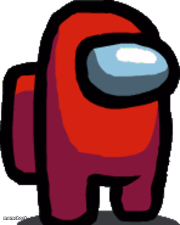 Among us red crewmate - meme generator image preview