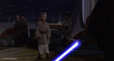 Anakin Kills Younglings - meme generator image preview