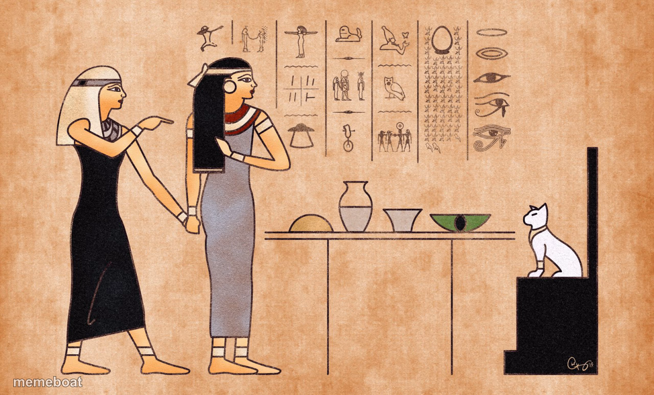 Ancient Egyptian memes - meme generator image preview