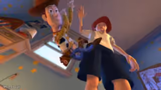 Andy Dropping Woody