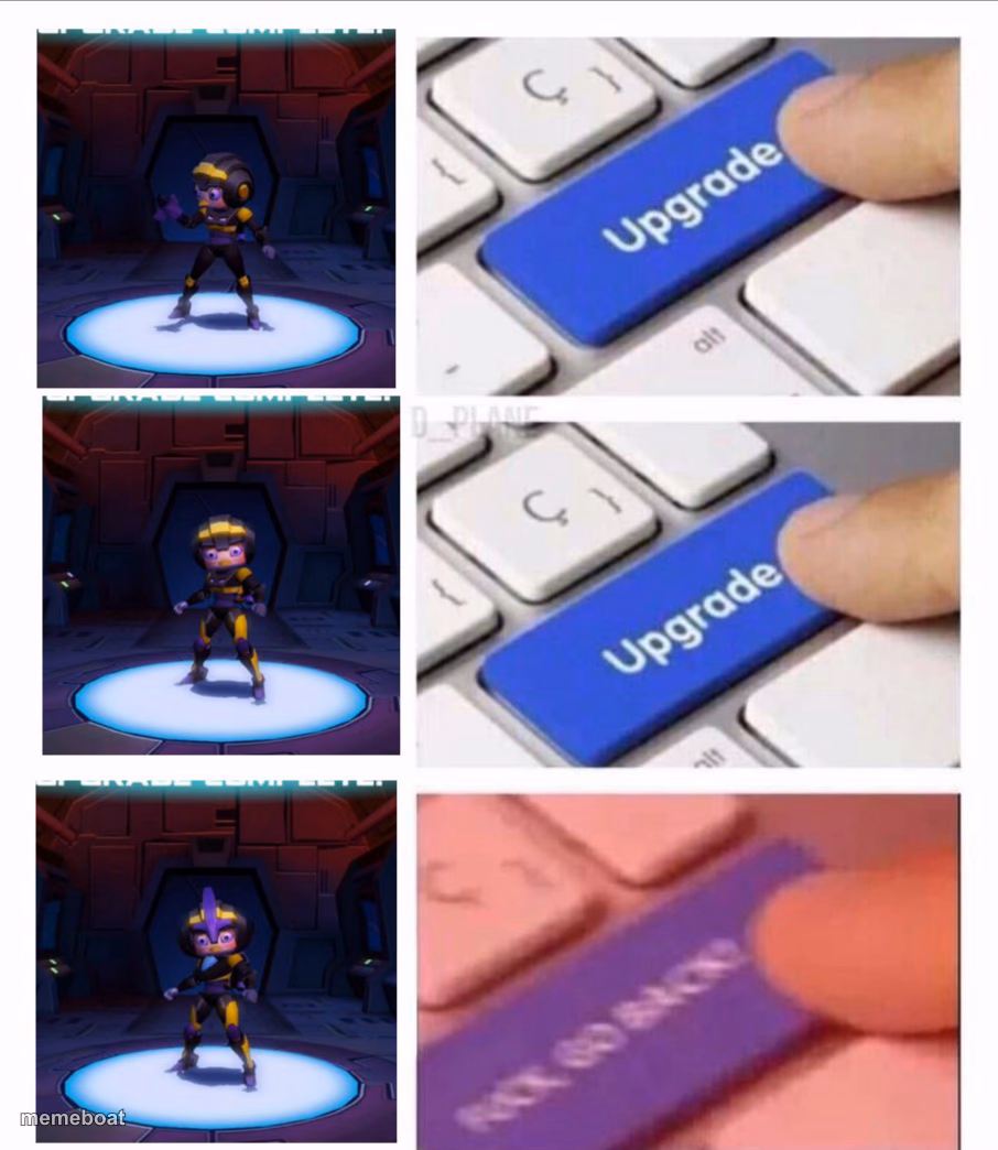 Angry birds transformers updates in a nutshell - meme generator image preview