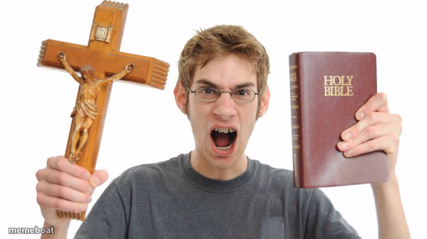 angry Christian - meme generator image preview