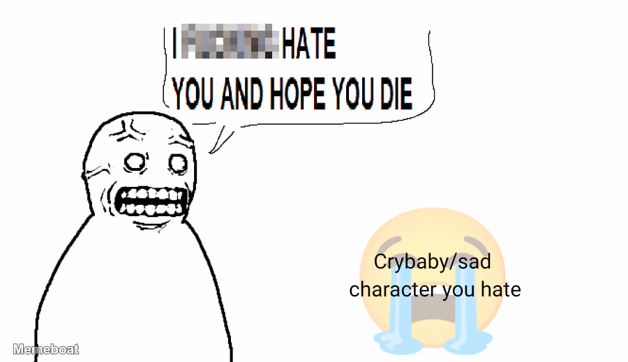 Rage Guy Hates You - meme generator image preview