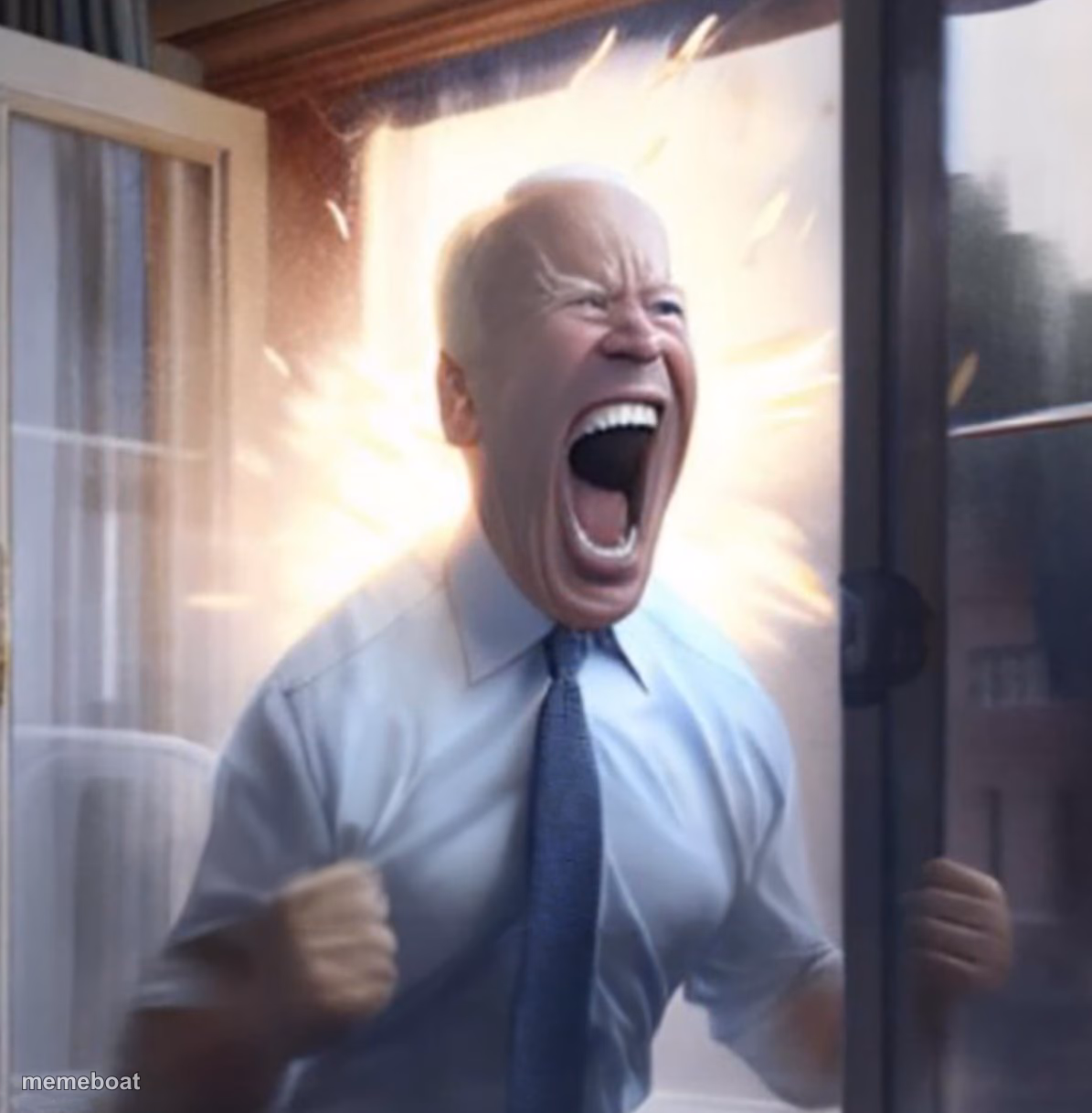 Angry Joe Biden - meme generator image preview