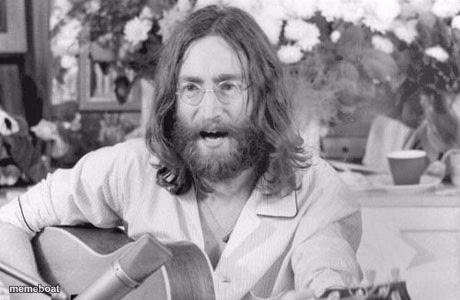 Angry John Lennon - meme generator image preview