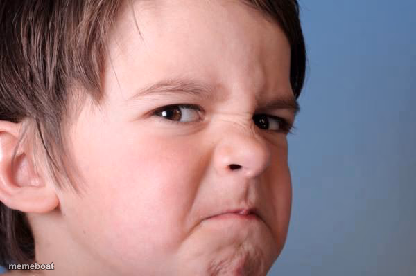 Disgusted Angry Kid - meme generator image preview