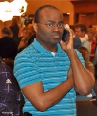 angry man on phone