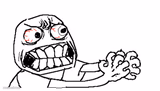 Rage Comic Trollface Anger